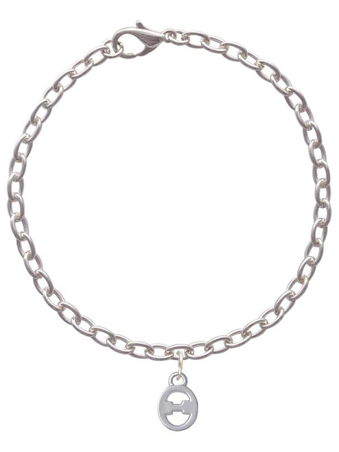 Small Greek Letter - Theta - Charm Bracelet