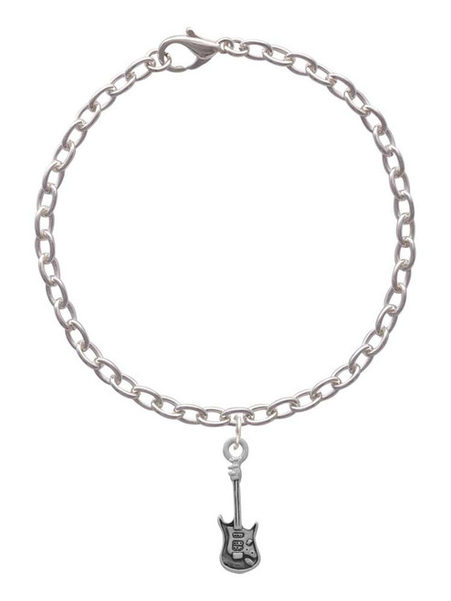Rock Star Guitar Charm Bracelet