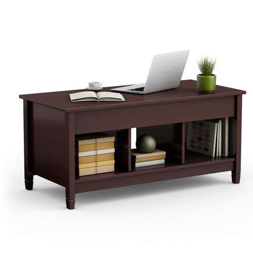 Lift Top Coffee Table with Hidden Storage Compartment