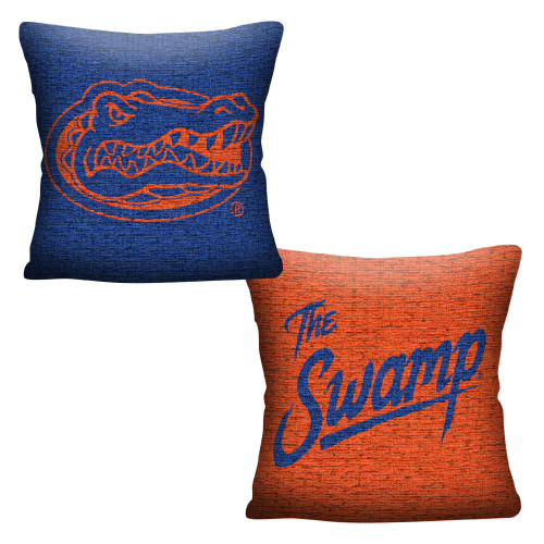 Florida OFFICIAL NCAA "Invert" Woven Pillow