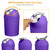 Bathroom Accessories Set 6 Pcs Bathroom Set Ensemble Complete Soap Dispenser Toothbrush Holder