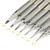 0.3/0.5/0.7/0.9/1.3/2.0mm Mechanical Pencil Set Full Metal Art Drawing Painting Automatic Pencil With Leads,Office School Supply