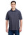 Men's Fusion ChromaSoft Colorblock Polo - CARBON/ CRBN HTH - 5XL