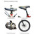 21-Speed With 20-Inch Wheels Mountain Bike For Kids