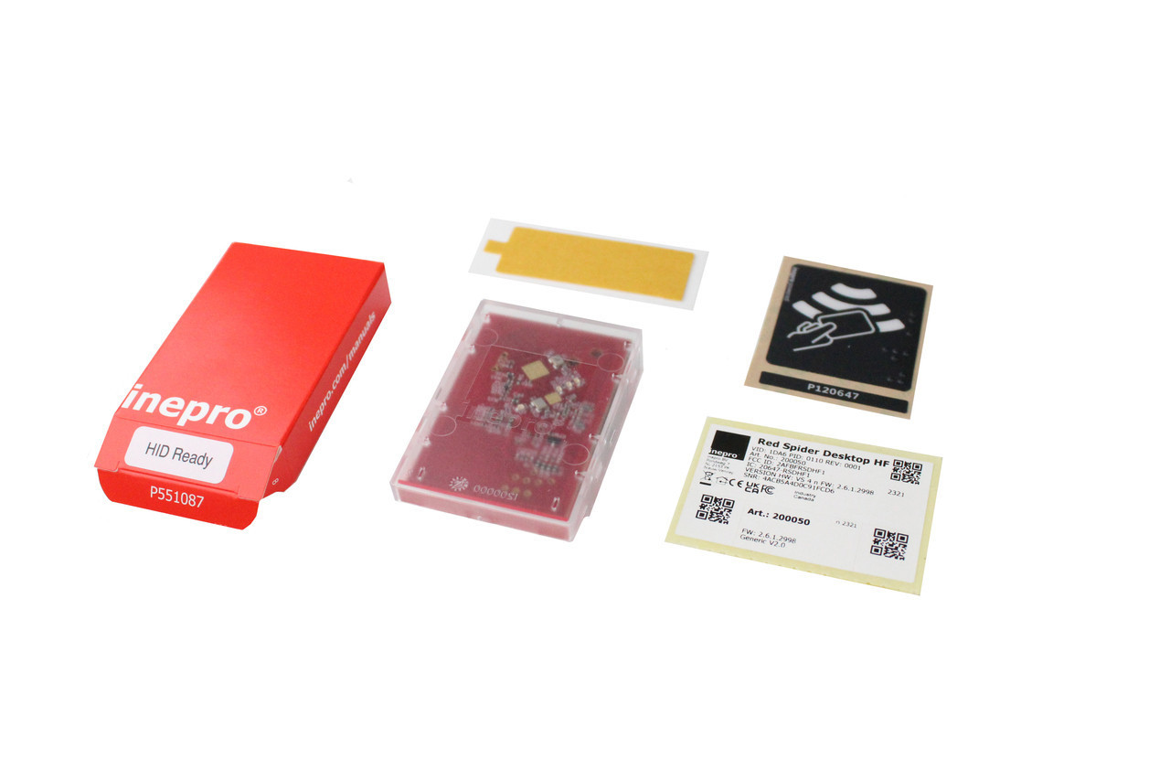 RED SPIDER RFID Reader Core Module (incl. HID SEOS)