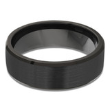 7 MM Alternative Mens Wedding Band in Black Cobalt (MDVBA0007)