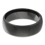 7 MM Alternative Mens Wedding Band in Black Cobalt (MDVBA0008)