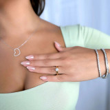 Round Lab Created Diamond Tapered Cathedral Solitaire Engagement Ring in Yellow Gold (MVSLG1011-Y)