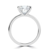 Princess Lab Created Diamond Solitaire Engagement Ring in White Gold (MVSLG1342-W)