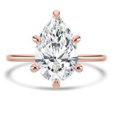 Pear Lab Created Diamond Solitaire Engagement Ring in Rose Gold (MVSLG1353-R)