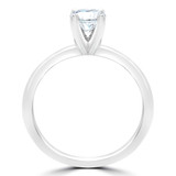 Round Diamond Solitaire Engagement Ring in Rose Gold (MVSS0044-R)