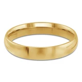 4 MM Comfort Fit Classic Womens Wedding Band in Yellow Gold (MDVBC0001-4MM-Y)