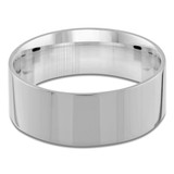 9 MM Classic Womens Wedding Band in White Gold (MDVBC0003-9MM-W)
