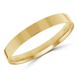 2 MM Classic Mens Wedding Band in Yellow Gold (MDVBC0004-2MM-Y)