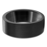 7 MM Alternative Mens Wedding Band in Black Cobalt (MDVBA0005)
