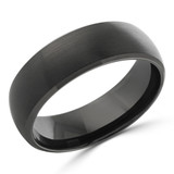 7 MM Alternative Mens Wedding Band in Black Cobalt (MDVBA0008)