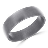 6 MM Alternative Mens Wedding Band in Grey Tantalum (MDVBA0017)