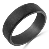 7 MM Alternative Mens Wedding Band in Black Tantalum (MDVBA0085)