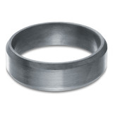 7 MM Alternative Mens Wedding Band in Grey Tantalum (MDVBA0092)