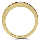 Round Lab Created Diamond Channel Set Semi-Eternity Wedding Band Ring in Yellow Gold (MVSXB1041-Y)