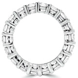 2 3/4 - 3 3/8 CTW Full Eternity Round Lab Created Diamond Anniversary Wedding Band Ring in White Gold (MVSAR1008-W)