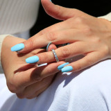 1 4/5 - 2 1/5 CTW Full Eternity Round Lab Created Diamond Anniversary Wedding Band Ring in White Gold (MVSAR1010-W)