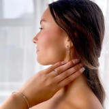 Round Lab Created Diamond Solitaire Engagement Ring in Rose Gold (MVSLG1190-R)