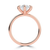 Pear Lab Created Diamond Solitaire Engagement Ring in Rose Gold (MVSLG1353-R)