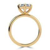 Radiant Lab Created Diamond Compass Prong Solitaire Engagement Ring in Yellow Gold (MVSLG1356-Y)
