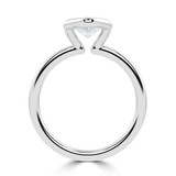 Marquise Lab Created Diamond Tension Set Solitaire Engagement Ring in White Gold (MVSLG1398-W)