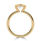 Marquise Lab Created Diamond Tension Set Solitaire Engagement Ring in Yellow Gold (MVSLG1398-Y)