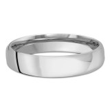 3.5 MM Modern Comfort Fit Classic Womens Wedding Band in White Gold (MDVBC0007-3.5MM-W)