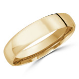 3.5 MM Modern Comfort Fit Classic Womens Wedding Band in Yellow Gold (MDVBC0007-3.5MM-Y)