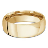 7.5 MM Modern Comfort Fit Classic Womens Wedding Band in Yellow Gold (MDVBC0007-7.5MM-Y)