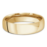 5.5 MM Modern Comfort Fit Classic Mens Wedding Band in Yellow Gold (MDVBC0008-5.5MM-Y)