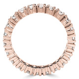 1 2/3 - 2 1/20 CTW Full Eternity Round Lab Created Diamond Anniversary Wedding Band Ring in Rose Gold (MVSAR1004-R)