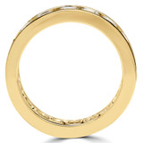 1 2/5 - 1 2/3 CTW Full Eternity Round Lab Created Diamond Anniversary Wedding Band Ring in Yellow Gold (MVSAR1006-Y)