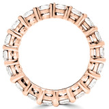 2 3/4 - 3 3/8 CTW Full Eternity Round Lab Created Diamond Anniversary Wedding Band Ring in Rose Gold (MVSAR1008-R)