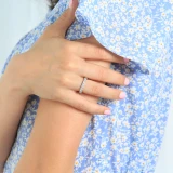 1 1/2 - 1 9/10 CTW Full Eternity Round Lab Created Diamond Anniversary Wedding Band Ring in White Gold (MVSAR1009-W)