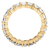 1 1/2 - 1 9/10 CTW Full Eternity Round Lab Created Diamond Anniversary Wedding Band Ring in Yellow Gold (MVSAR1009-Y)