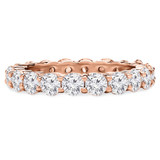 1 4/5 - 2 1/5 CTW Full Eternity Round Lab Created Diamond Anniversary Wedding Band Ring in Rose Gold (MVSAR1010-R)