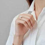 Pear Lab Created Diamond Hidden Halo Solitaire with Accents Engagement Ring in White Gold (MVSLG1380-W)