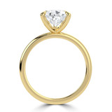 Pear Lab Created Diamond Solitaire Engagement Ring in Yellow Gold (MVSLG1430-Y)