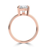Pear Lab Created Diamond Solitaire Engagement Ring in Rose Gold (MVSLG1442-R)