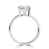 Pear Lab Created Diamond Solitaire Engagement Ring in White Gold (MVSLG1442-W)