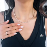 5.8 CTW Round Lab Created Diamond 4-Prong Tennis  With VS1 D Stones in 14K Rose Gold (MVSTNH01-R)