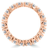 1 3/5 - 2 CTW Full Eternity Round Lab Created Diamond Anniversary Wedding Band Ring in Rose Gold (MVSAR1001-R)
