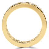 1 2/5 - 1 2/3 CTW Full Eternity Round Lab Created Diamond Anniversary Wedding Band Ring in Yellow Gold (MVSAR1006-Y)