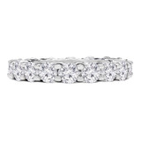 2 3/4 - 3 3/8 CTW Full Eternity Round Lab Created Diamond Anniversary Wedding Band Ring in White Gold (MVSAR1008-W)