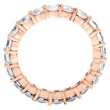 1 1/2 - 1 9/10 CTW Full Eternity Round Lab Created Diamond Anniversary Wedding Band Ring in Rose Gold (MVSAR1009-R)